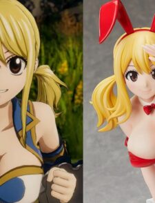 【模型】《FAIRY TAIL妖精的尾巴》露西‧哈特菲利亚 裸腿兔女郎Ver. 预定明年8月贩售缩略图 露西‧哈特菲利亞 裸腿兔女郎Ver.