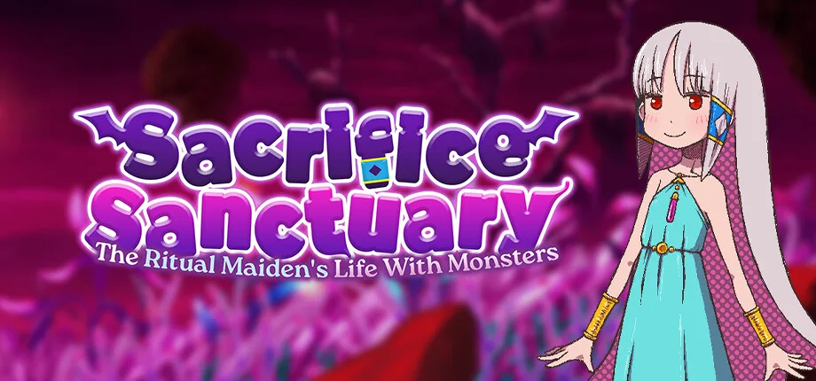 異獸播種 RPG《苗床ぐらし》Steam 版《Sacrifice Sanctuary: The Ritual Maiden’s Life With Monsters》10/23 發售+補丁釋出插图 Sacrifice Sanctuary_header